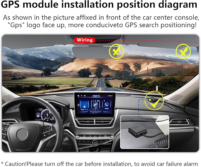 Mangoal 4K Dash Cam fit for Ford Fusion 2013-2020 Gen2, S SE SEL Titanium Accessories, UHD 2160P Video, WiFi & App, G-Sensor, Loop Recording, Easy to Install, 64GB Card