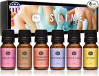 P&J Trading Fragrance Oil Slime Set | Bubble Gum, Cotton Candy, Cupcake, Strawberry Lemonade, Cola, Marshmallow Candle Scents for Candle Making, Freshie Scents, Soap Making, Diffuser Oil Scents