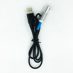 Side Glow Fiber Optic USB Light Source Illuminator Fiber lamp Light Source Guide Fiber LED Light Source 5V Fiber Small Light Source (Blue, 3mm)