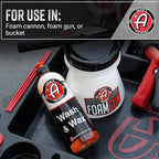 Adam's Polishes Wash & Wax (Gallon) - Car Wash Soap Infused With Pure Carnauba Car Wax | Car Cleaning Formula W/Paint Protection | Use In 5 Gallon Bucket Foam Cannon & Foam Gun
