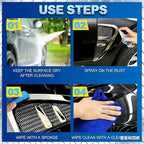 Multi-Functional Quick-Acting Rust Removal Spray, Iron Power Remover, Portable & Effective Car Rust Remover, for Vehicles, Tools, Metal, Chains (200ML)