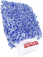 Gtechniq Marine Microfiber Wash Mitt for Boats | Ultra Low-Friction Glide, Inner Foam Core Holds High Volume of Wash Suds, Polyester Fibers Capture and Release Contaminants, Minimizes Swirls, Durable