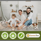 CoverTec GlazeGuard High-Gloss Tile & Grout Sealer – Wet Look Waterproof Finish for Ceramic, Porcelain & Stone – Protects Showers & Floors – Long-Lasting Barrier (4 oz Kit)