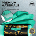Premium 2pk +1 Free Shammy Cloth for Car Drying - 26"x17" - Super Absorbent Chamois Towel - Scratch-Free, Reusable & Soft Wash Cloth - Car Drying Towels