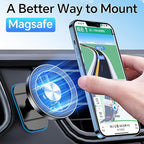 Coolpow for Magsafe Car Mount【20 Strong Magnets】Magnetic Phone Holder for Car Phone Holder Magnetic Phone Mount Dash Air Vent Cell Phone Holders for Your Car Mount for iphone 17 Pro Max 16 15 14 13 12