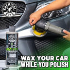 Chemical Guys WAC20616 Slick Finish Cleaner Wax Light Paint Cleanser & Brilliant Shine Carnauba Wax, 16 fl oz