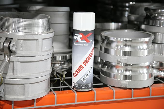 Hardline Products USA RX Cleaner Degreaser – Multi-Surface Foaming Spray for Motorcycle, Boat, ATV, UTV & RV – Heavy Duty Grease Remover Safe on Plastic, Fiberglass & Metal – Eco-Friendly – 18 oz