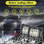 LED Light Pods for Trucks, 4 Inch LED Light Bar 60W Spot Flood Combo Driving Fog Off Road Lights Work Light 24V 12V for Motorcycles Pickup SUV ATV UTV Boat(4Pack)