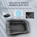 BIBIBO for 2024 Subaru Crosstrek Accessories Center Console Organizer 2023 2024+ Subaru Crosstrek/2026 Crosstrek Hybrid &2024 Subaru Impreza Console Tray 2023 Crosstrek Insert Glove Pallet Organizer