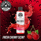 Chemical Guys CWS_101_16W Car Wash Starter Bundle - Maxi-Suds II Foaming Car Wash Soap, 16 oz, Cherry Scent + Green Chenille Wash Mitt (2 Items) Works on Cars, Trucks, SUVs, RVs & More