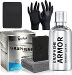 Advanced Graphene Ceramic Coating 50ml AT-GX Self-Cleaning Nano Protectant Long-Lasting High Gloss Waterproof Professional DIY Car Paint Care Kit for Cars