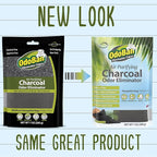 OdoBan Air Purifying Charcoal Natural Odor Eliminator, Non-Toxic Formula, Made in the USA, Fragrance Free, 6-Pack, 200 Grams Each