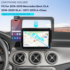 Car Phone Holder Fit for CLA 2015-2019/GLA 2016-2020/A-Class 2017-2019 Accessories -Cell Phone Mount for CLA/GLA 8 inch Touchscreen Hands-Free 360° Rotation