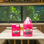 Gel GLOSS RV Wash & Wax - Clean, Streak-Free Finish, Reduced Water Spotting, pH Neutral, Concentrated Carnauba Wax Formula, Provides A Deep Gloss Finish on Campers and Motorhomes, 1 Gallon