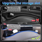 【Compatible with BMW 3 5 Series】 Seat Gap Filler,No Drop Seat Guard Compatible with BMW 3 5 i5 Series,Drop Seat Guards for Cars(2Pcs),Emergency Keychain Car Escape Tool(2Pcs)
