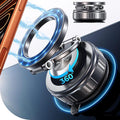 Magnetic Phone Holder for Car 2026 Heavy Duty Model [All Metal] 360° Adjustable Vacuum Suction Car Magsafe Phone Mount Cell Phone Holders for Your Car for iPhone 17 16 Pro Max 15 14 13 12 Plus