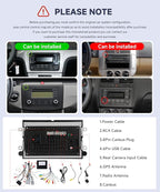 4G+64G Android Car Stereo for VW Golf MK5 MK6 Passat Jetta Tiguan T5 EOS Polo with Wireless CarPlay Android Auto, 7 Inch Touchscreen Car Radio GPS WiFi SWC Bluetooth 32EQ Backup Camera