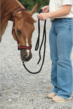 Weaver Equine Performance Lead Rope, Long Horse Lead Rope with Quick Halter Attachment, Soft Comfort Grip, Barn Horse Tack for Daily Use & Showing