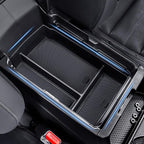 Center Console Organizer Armrest Tray Insert Storage Box for Honda CRV 2023-2026, Accessories for 2023+ CR-V Hybrid, ABS Plastic, Black