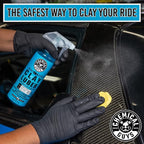 Chemical Guys Clay Bar and Luber Synthetic Lubricant Kit - Light/Medium Duty OG Clay Bar for Removing embedded dirt from Paint, Glass, and Metal, Essential Detailing Accessory - 2 Items