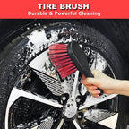 Car Detailing Kit, 18Pcs Car Detailing Brush Set, Car Cleaning Kit, Drill Brush Set, Car Detailing Brushes, Tire Brush - Car Wash Kit, Car Cleaning Tools brushes for Interior, Exterior, Wheels