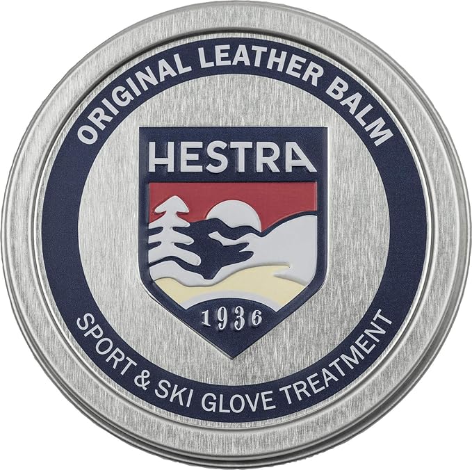 Hestra Leather Balm: All Natural Formula for Ski, Snowboard and Sport Gloves, White, One Size