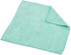 Coastwide Professional Microfiber Wipers, Green, 24/Carton — Reusable, Lint‑Free Cloths for Offices, Facilities & Maintenance Teams