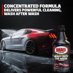 MA5X Car Wash Soap | Concentrated, pH Balanced | High Performance Foaming Car Wash Soap | 32oz Bottle | Pack of 2