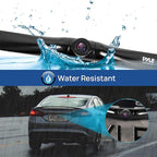 Pyle Rearview Backup Parking Assist Camera & Monitor System Kit - 4.3" Screen, Waterproof License Plate Mount, Night Vision, 170° Angle Adjustable, Auto Reverse Activation, Distance Scale Lines
