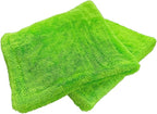 THOR GOAT 1800 Drying Towel (Green) – Premium Korean Microfiber Car Drying Towel – Ultra Plush Twist Loop Design – Super Absorbent, Lint-Free, 28x28, 1800 GSM – Professional Auto Detailing Towel