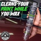 Chemical Guys WAC20616 Slick Finish Cleaner Wax Light Paint Cleanser & Brilliant Shine Carnauba Wax, 16 fl oz