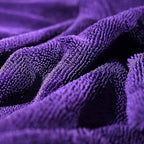 Maxshine 24" x 36" Universal Purple Duo Twisted Microfiber Towel (1200GSM) – Large, Plush, Rinse-Free Double-Sided Drying Towel – Super Absorbent Microfiber for Drying
