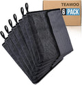 TEAWOO Shiny Wipes Shower Cleaning Cloth, Ultra Absorbent Car Drying Towel, 2 Pack 16 x 24 inch Microfiber Cleaning Cloth for Car, Bath & Househood