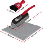 Car Duster Interior Detailing Kit (3 Packs),Scratch Free,Microfiber Towels Interior/Exterior Cleaning,Detailing Tools，Car Gifts for Men Women