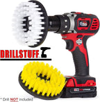 Cleaning Supplies - Bathroom Accessories - Drill Brush - Shower Door - Glass Cleaner - Bathtub - Bath Mat - Sink - Flooring - Hard Water Stain Remover - Grout Cleaner - Spin Brush - Leather - Carpet