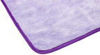 The Rag Company - Minx Royale - Professional Microfiber Detailing Towels, Premium 70/30 Blend, Super Plush, Rinseless & Waterless Wash, Buffing & Polishing, 400gsm, 16in x 16in, Lavender (6-Pack)