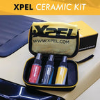 XPEL 3-Pack Ceramic Coating Maintenance Kit – for Paint, PPF & Glass | Ceramic Boost, Waterless Detail Spray, Water Spot Remover & Premium Microfiber Towel in Branded Case