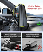 Qi2.2 Max 25W Fast Wireless Car Charger Phone Holder for 2025-2026 Toyota Camry LE/SE 8-Inch Screen, Magnetic Phone Mount Compatible with MagSafe