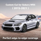 EcoNour Windshield Sunshade Compatible for Subaru WRX STI 2015-2019 2020 2021, Sun Visor for Front Windshield & Window Sun Shade Cover, UV Heat Blocker & Protector, Car Accessories