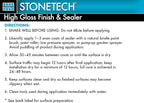 STONETECH High Gloss Finish & Sealer, 1 Quart/32OZ (946ML) Bottle