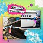 Salty Captain Boatie Wash N Wax - (Bubble Gum Scent) Foaming Car & Boat Wash and Wax Concentrate, Cleans Away Salt, Marine Residue, Dirt | pH Balanced