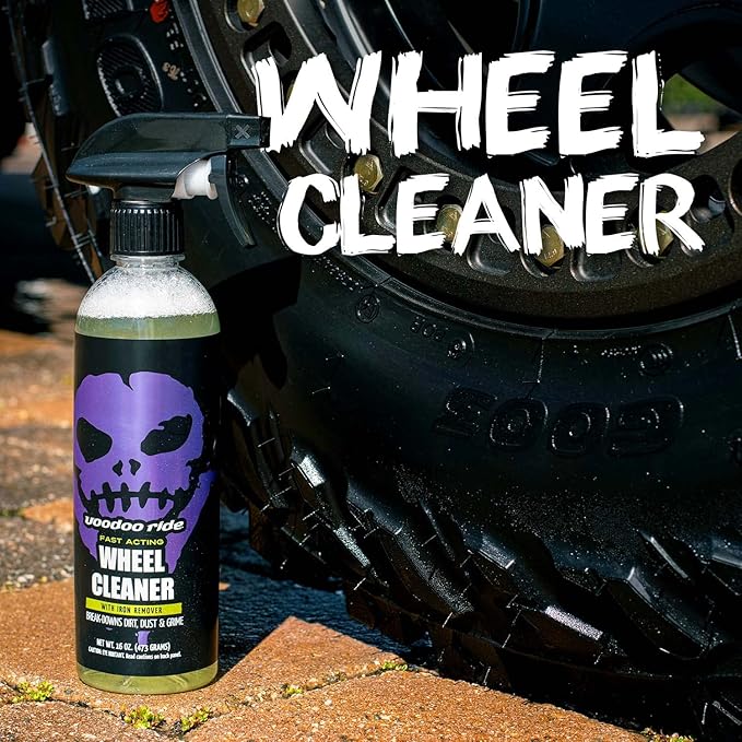 Voodoo Ride ® VR-1014 Wheel Cleaner with Iron Remover Fast-Acting 16oz