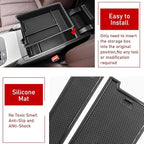 TTCR-II Compatible with 2019-2024 2025 2026 BMW 3 Series Center Console Organizer, For BMW 4 Series Console Organizer Tray i4 G26 2021-2026, For G20 325i 328i 330i and G22 430i 440i Center Armrest Box