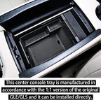 RUNROAD Center Console Organizer Tray Compatible with Mercedes Benz 2020-2026 GLE Class W167 350 450 AMG 53 GLS X167 450 580 63 Accessories, Middle Console Organizer GLE350 Armrest GLE450 Storage Box