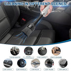 PARAROSE Car Detailing Cleaning Gun,Car Detailing Kit Interior Cleaner,High Pressure Blower Gun,Car Detailing Tools for Car Quickly Blasts Dirt and Dust Works with Air (Silver)