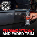 Chemical Guys Tire And Trim Gel For Plastic And Rubber, Restores Faded Tires, Trim, And Bumpers, Enhances Shine And Protection, Safe For Cars, Trucks, SUVs, Motorcycles, RVs & More, 16 Fl Oz
