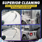 Carfidant Xtreme Salt Crusher – Boat Wash Soap & Salt Remover - Marine Engine Flush & Road Salts Neutralizer - Heavy Duty Cleaner for Boats, Jetskis, Cars - 16 fl. oz.