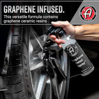 Adam's Polishes Graphene Detail Spray (2 Pack) - Extend Protection of Waxes, Sealants, & Coatings | Waterless Detailer Spray For Car Detailing | Clay Bar, Drying Aid, Add Ceramic Graphene Protection