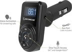 Scosche BTFM3 BTFREQ Universal Bluetooth Hands-Free Car Kit with Digital FM Transmitter and 10-Watt USB Car Charger - Black XL