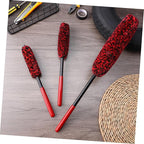 PRETYZOOM 3pcs Wheel Cleaning Brushes Set Soft Bristle Car Detailing Tire Brush for Effortless Wheel Rim Cleaning Versatile for Vehicles Design